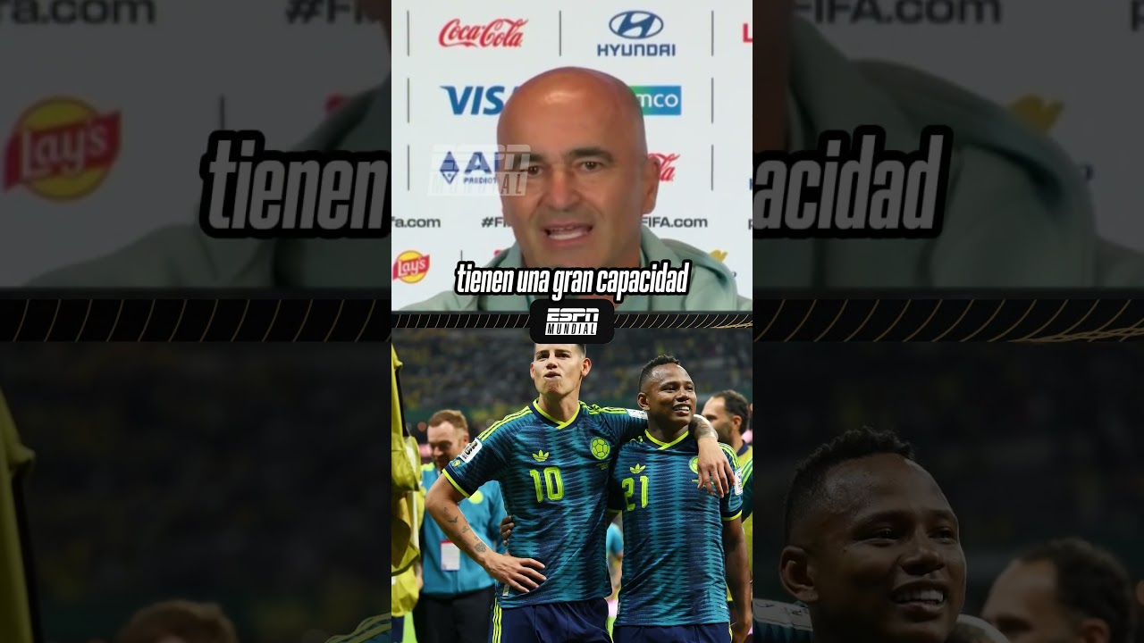 Video: ¡EL DT DE PORTUGAL LLENÓ DE ELOGIOS A LOS CRACKS DE COLOMBIA! ⚡ #ESPNMundial #Shorts