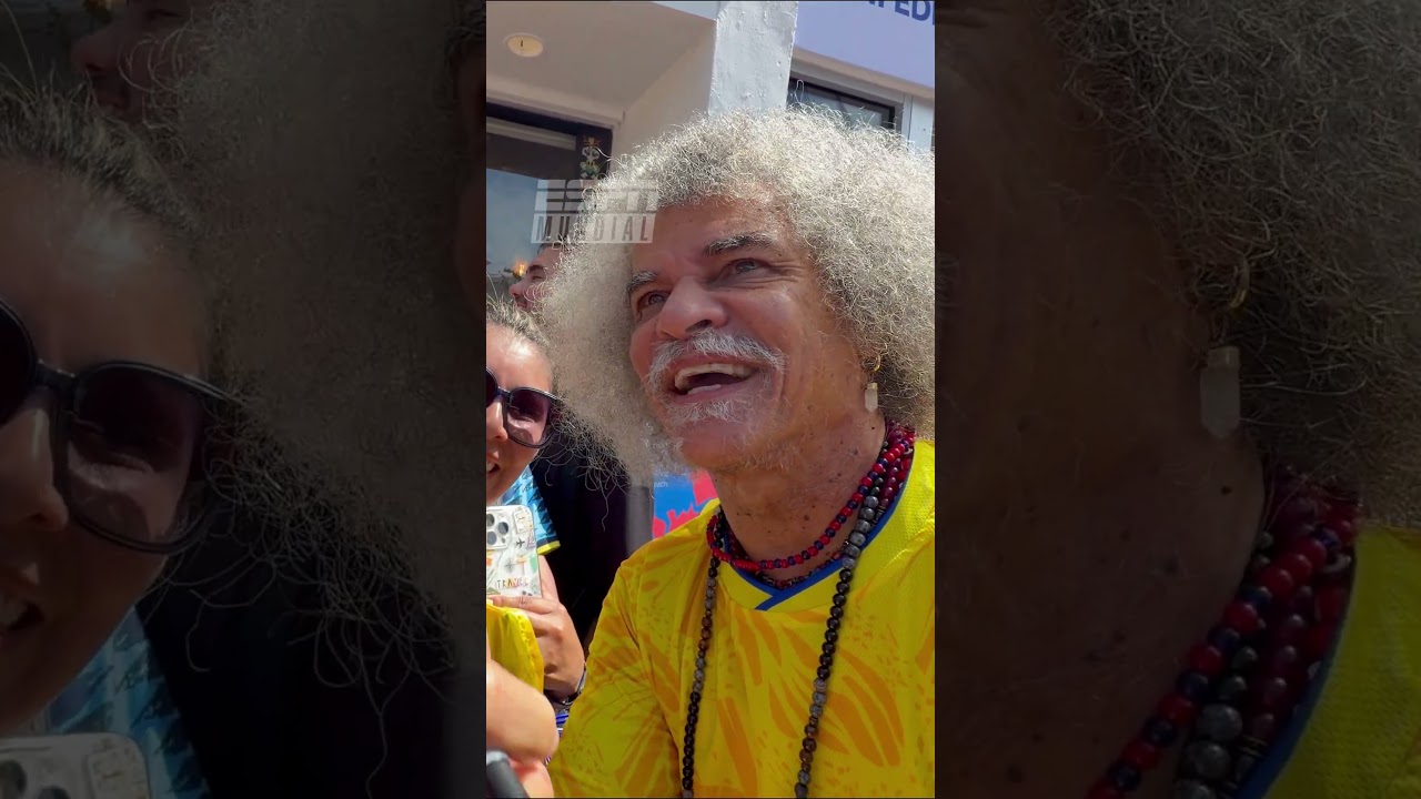 Video: ¡LOCURA POR EL PIBE VALDERRAMA EN MIAMI! 🎬 #ESPMundial #Shorts