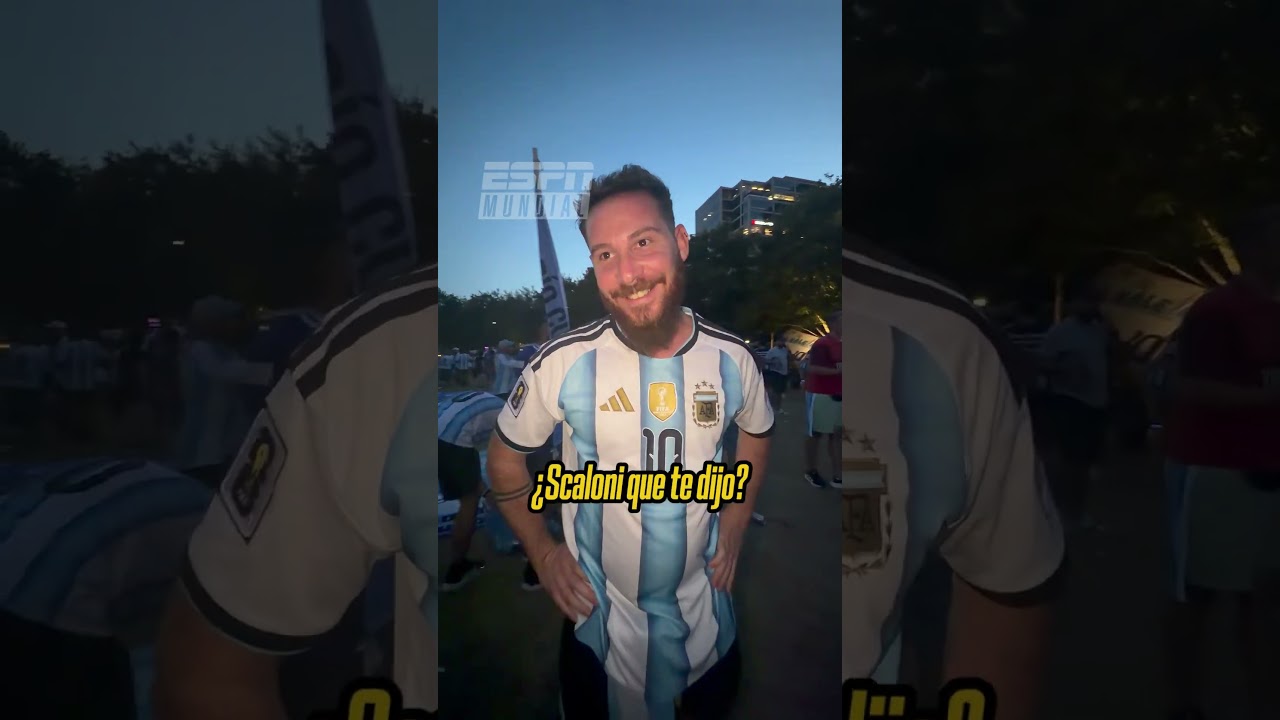 Video: ¡QUÉ CAMBIADO QUE ESTÁ ALEXIS MAC ALLISTER! 🎬 #ESPNMundial #Shorts