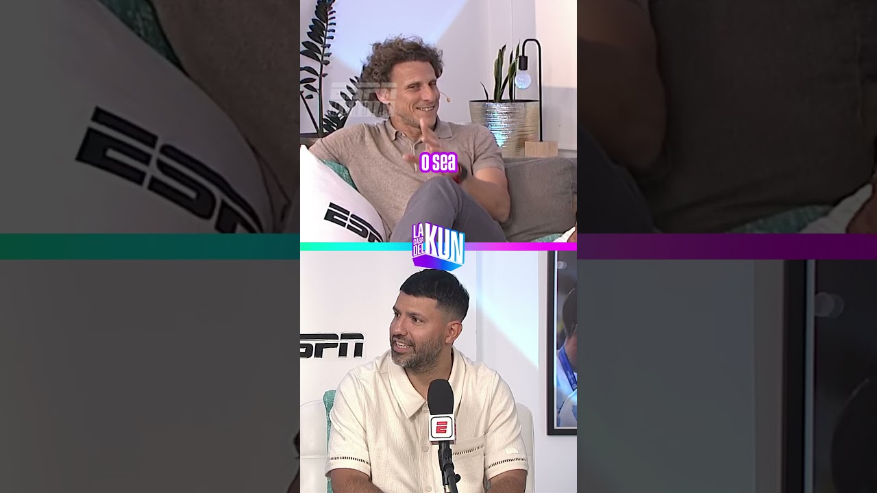Video: ¿SE LO AGUANTA AL KUN, FORLÁN? |🤟🏻#ESPNMundial | #Shorts