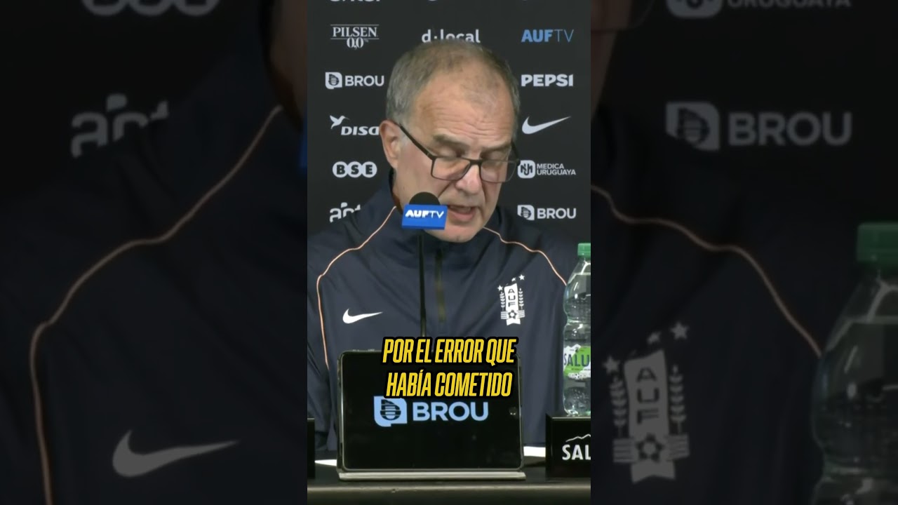 Video: ¡BIELSA REVELÓ LO QUE PASÓ CON MUSLERA ANTE ESPAÑA! ⚡ #ESPNMundial #Shorts
