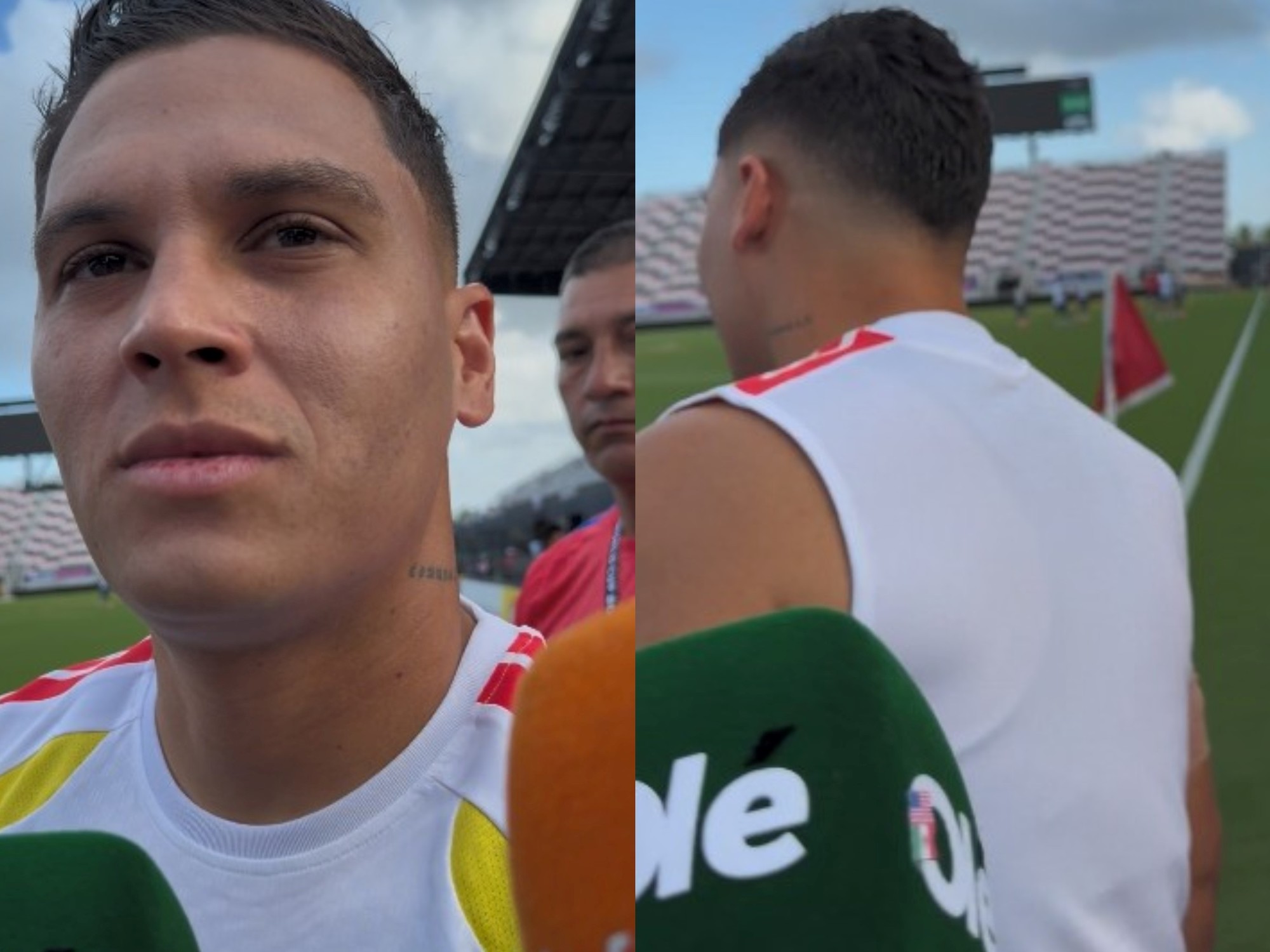 Video: la reacción de Juanfer Quintero al ser consultado sobre su futuro en River