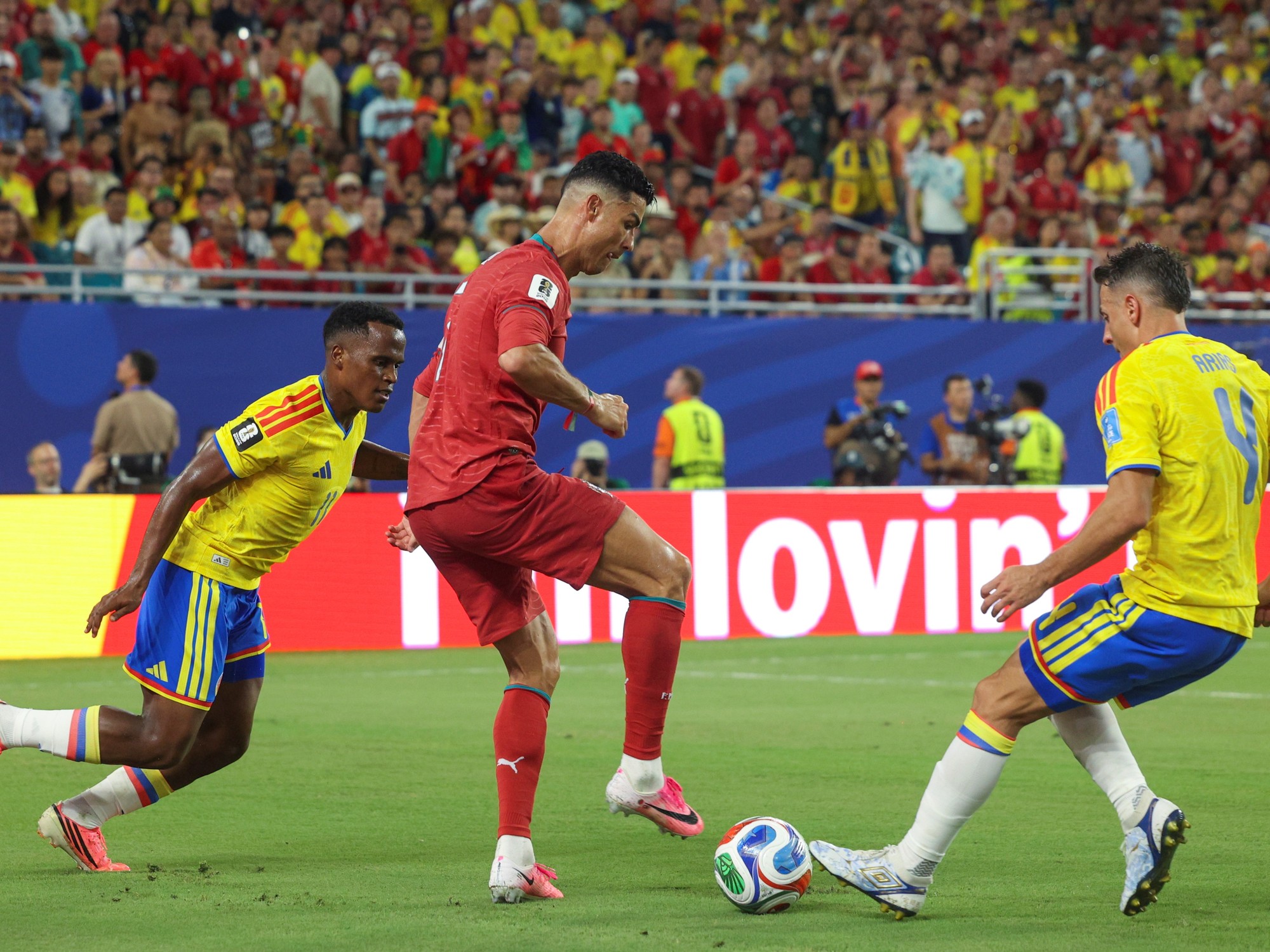 El orgullo de Independiente por un jugador del club que la rompió con Colombia frente a la Portugal de Cristiano