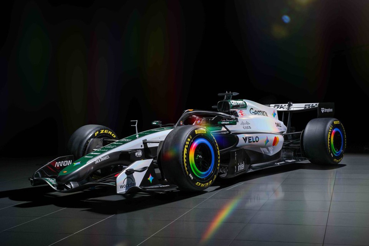 McLaren presenta una decoración especial de Google Gemini para Silverstone