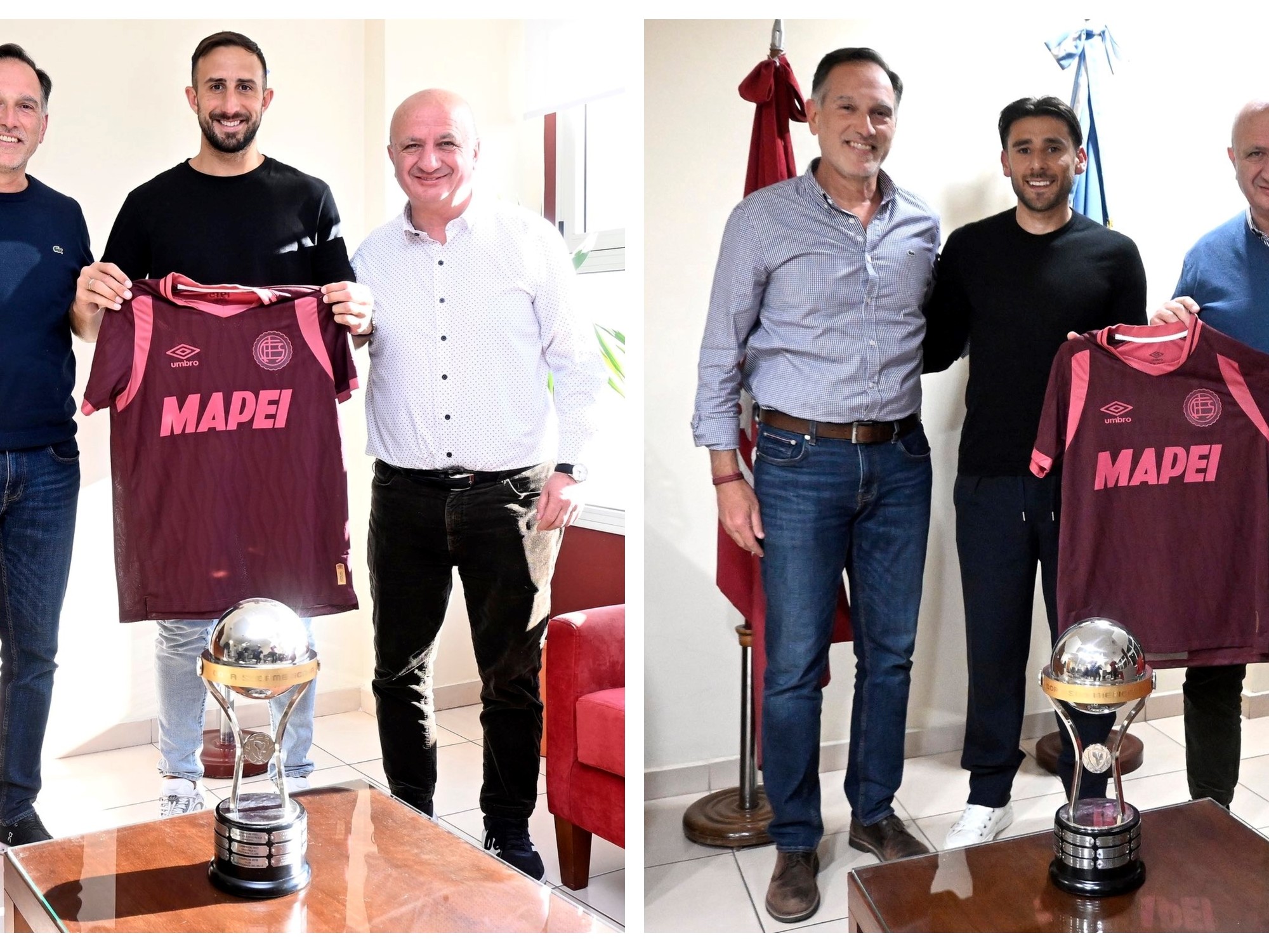 Lanús les renovó a dos históricos