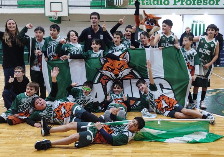 Racing se consagró campeón de la Liga Provincial Masculina de Mini