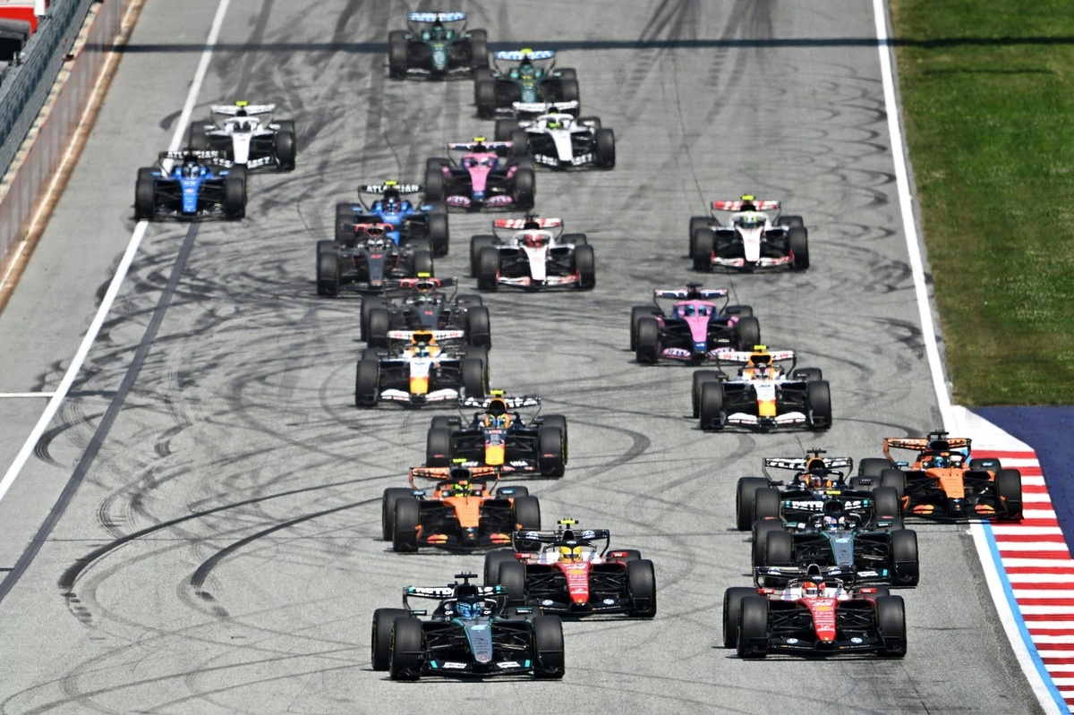 Los resultados completos del GP de Austria de F1 2026