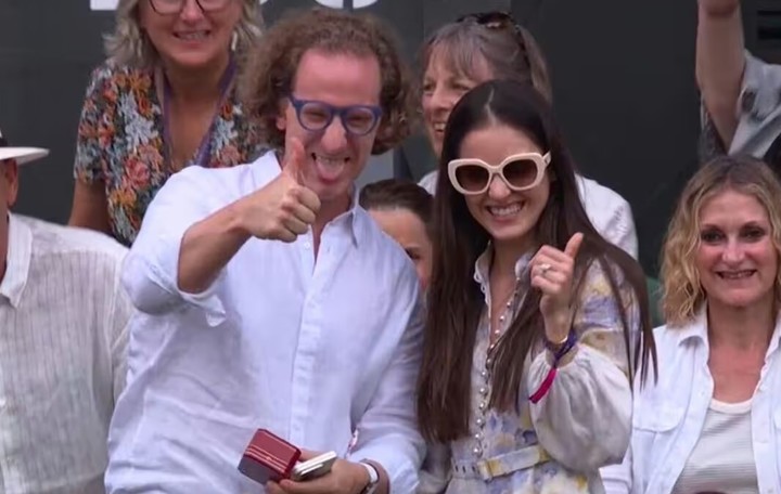 Video: propuesta de matrimonio en pleno partido de Djokovic y ¡Nole pidió una invitación! :: Olé