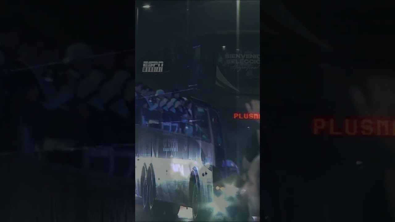 Video: ¡UNA MULTITUD RECIBIÓ A ARGENTINA A PESAR DE LA DERROTA EN LA FINAL! |⚡ #ESPNMundial | #Shorts