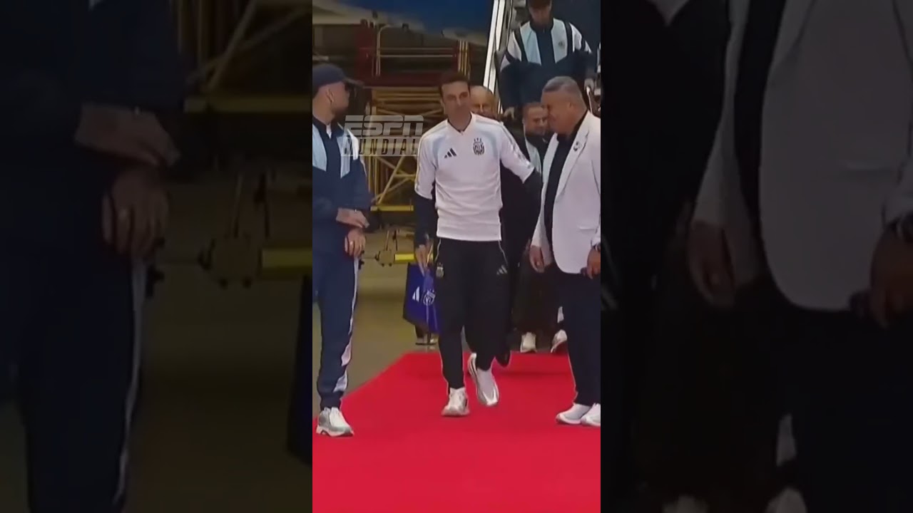 Video: ¡HÉROES TOTALES! ASÍ LLEGÓ ARGENTINA AL PAÍS TRAS EL MUNDIAL | ⚡ #ESPNMundial | #Shorts