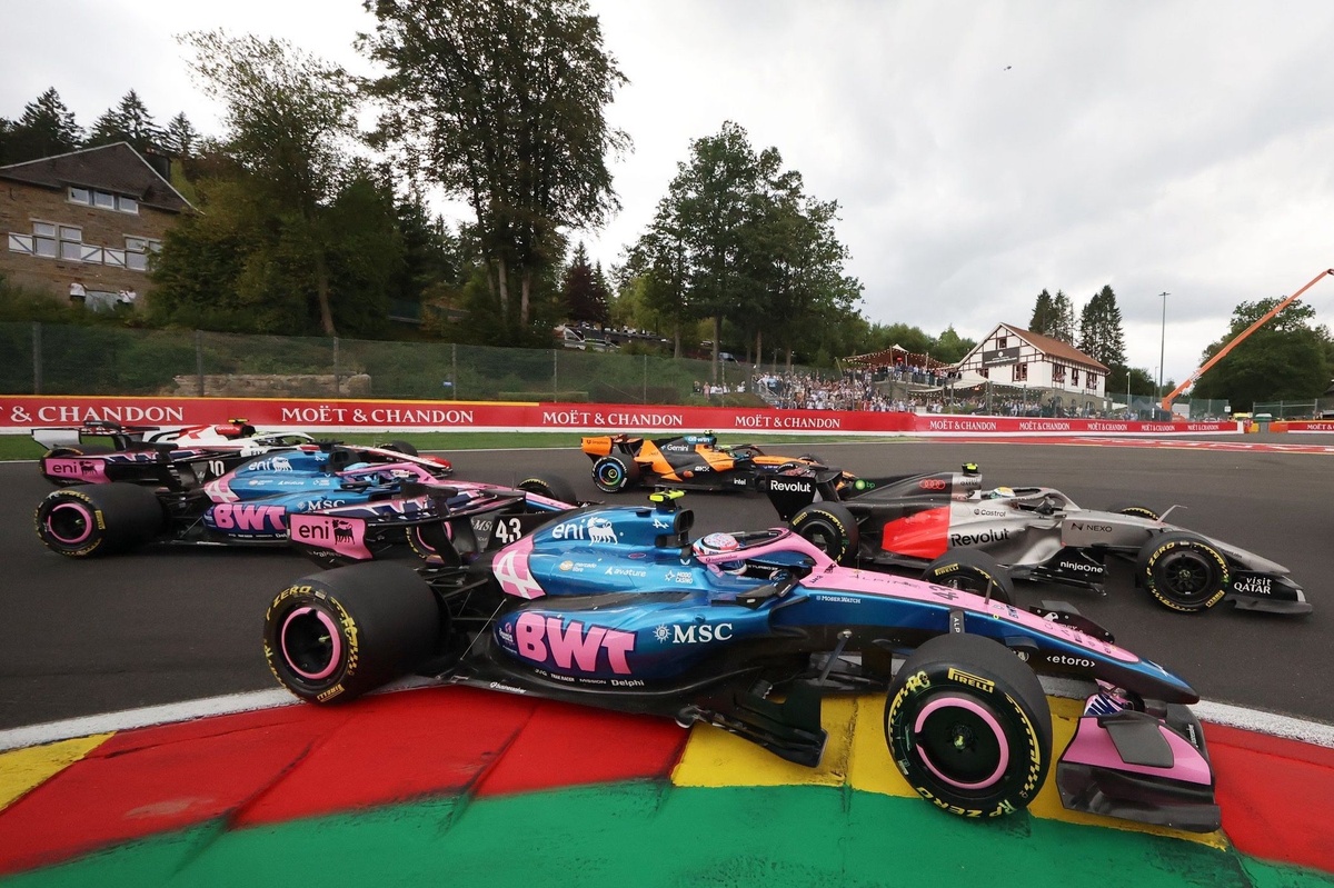 F1 presenta los Power Rankings de Bélgica y Colapinto destaca de nuevo en el top 10