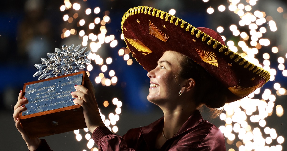 Iva Jovic se proclama como bicampeona del Guadalajara Open