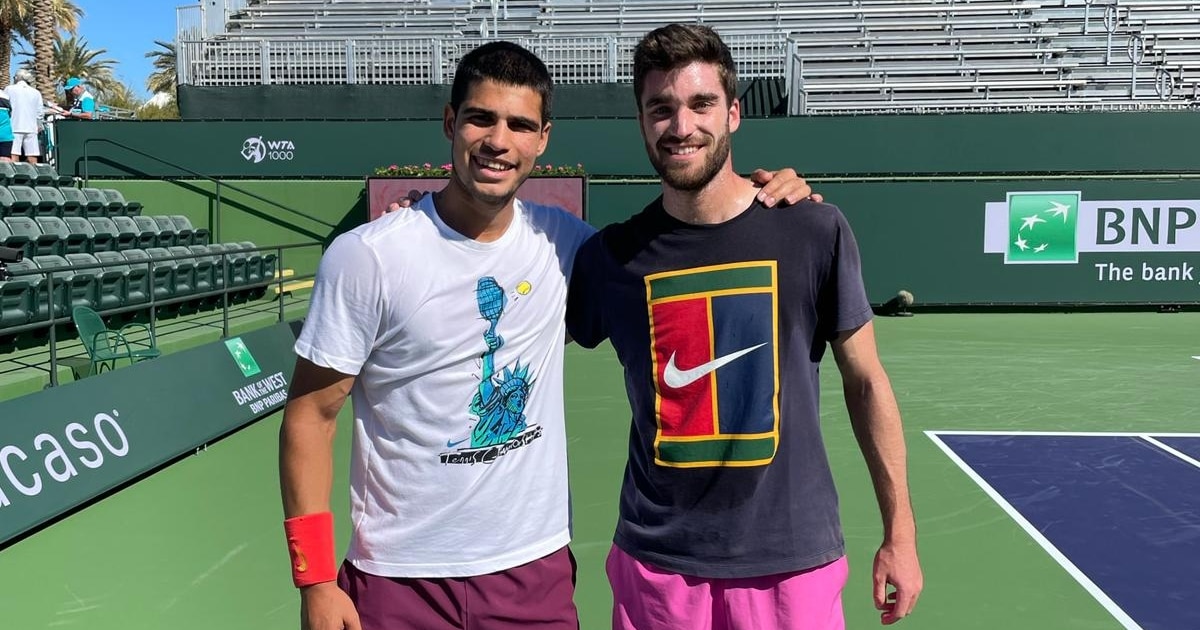 Ser sparring, el arte de preparar a las leyendas del tenis o un camino para triunfar en el deporte de raqueta: “Tener enfrente a Nadal impresiona”
