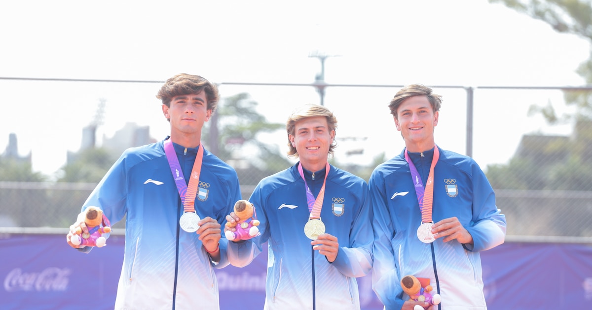 Histórico: el tenis argentino ganó ocho medallas en los Juegos Suramericanos de Santa Fe