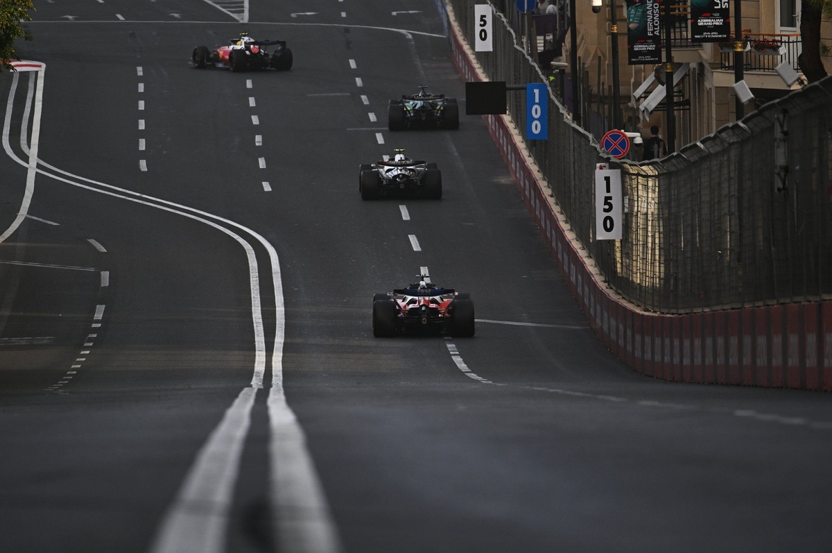 La parrilla de salida para el GP de Azerbaiyán de F1 2026 en Bakú