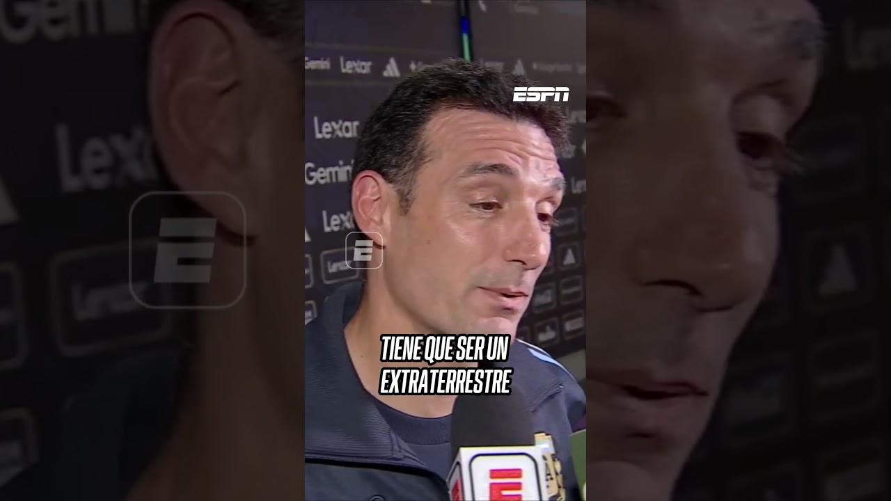 Video: «SE FUE EL MEJOR DE TODOS, ¿QUÉ QUERÉS QUE TE DIGA?»: SCALONI SOBRE MESSI | #Shorts