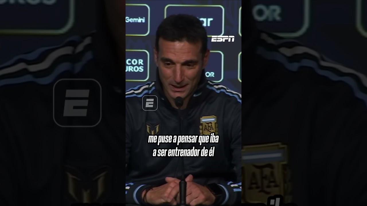 Video: «NO VA A HABER NINGUNO IGUAL», SCALONI ELOGIÓ A MESSI TRAS SU DESPEDIDA DE ARGENTINA | #Shorts