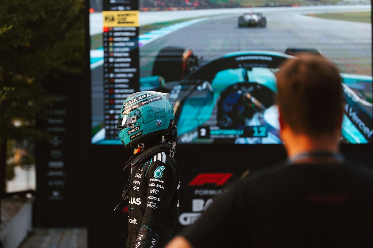 Mercedes confirma la penalización en parrilla de Russell para el GP de Singapur de F1