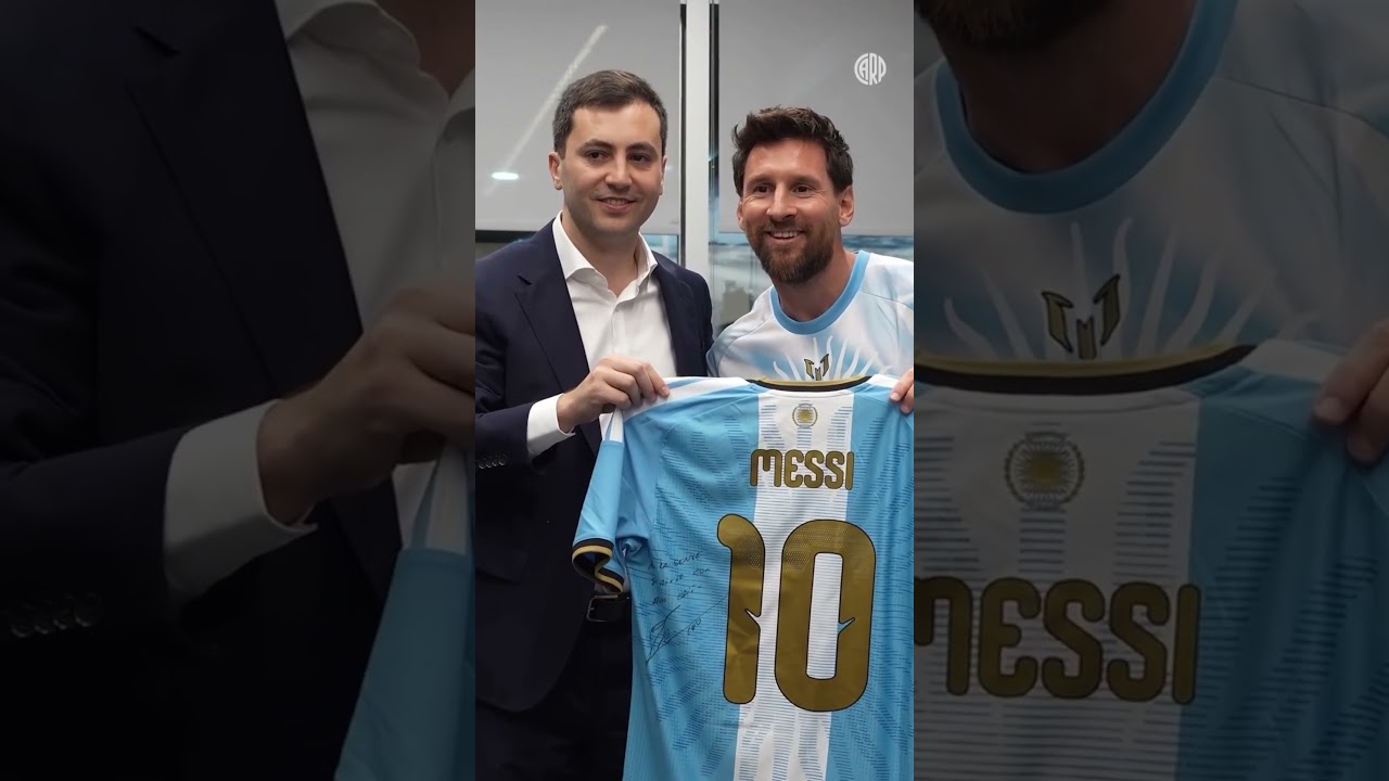 Video: LA DEDICATORIA DE MESSI PARA RIVER | #Shorts