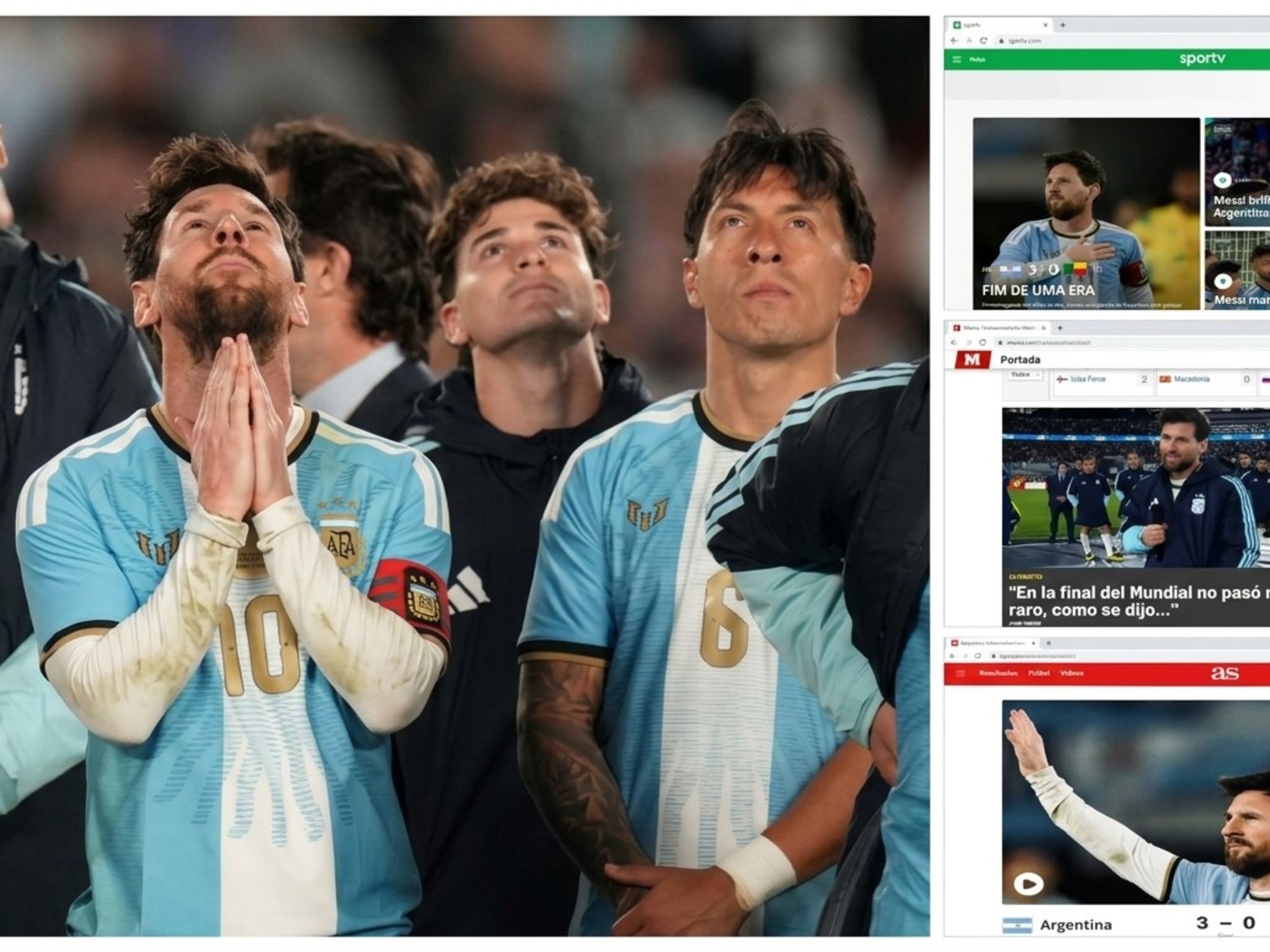 Así difundió el mundo la despedida de Lionel Messi :: Olé