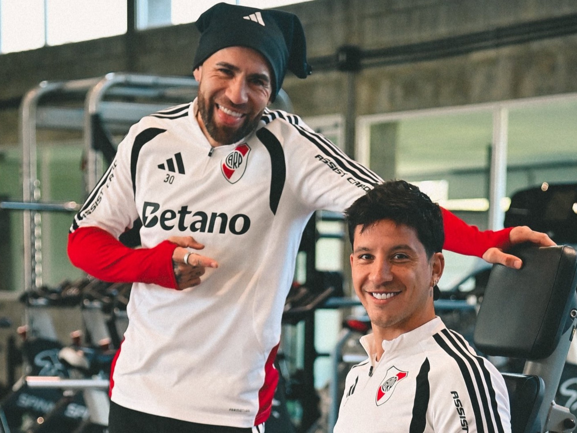 Con dos regresos y un alta médica, Ponzio sumó buenas noticias en la práctica de River