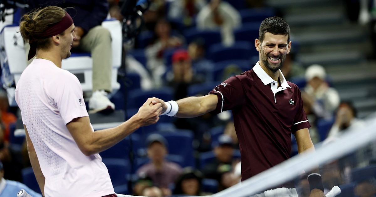 El increíble punto entre Novak Djokovic y Alexander Zverev en China que se postula como uno de los mejores de la temporada